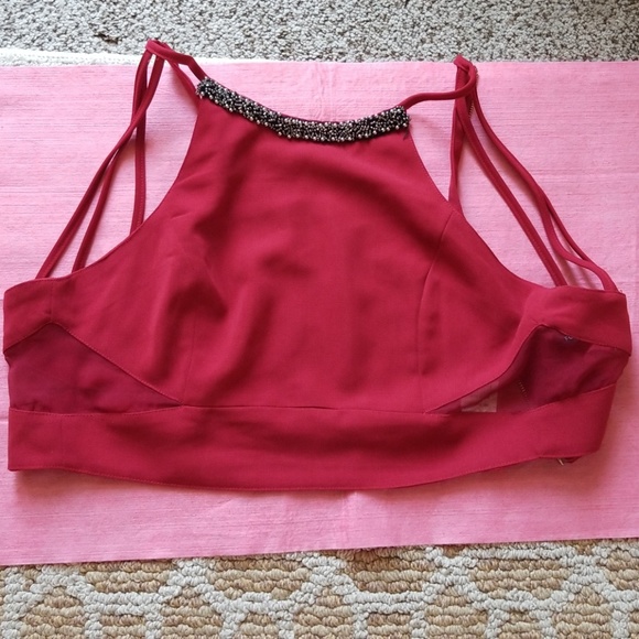 Halter top , back zipper sz M - Picture 7 of 7